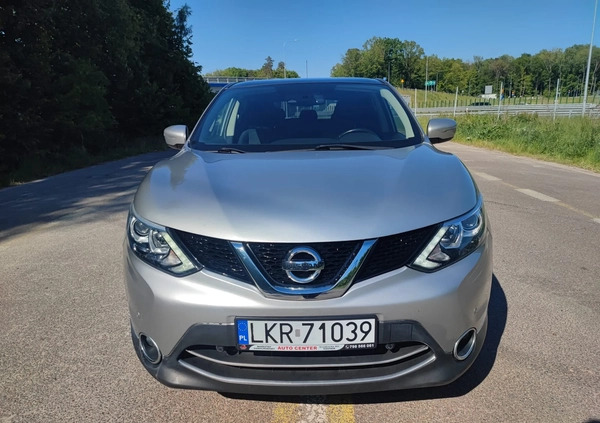 Nissan Qashqai cena 52500 przebieg: 152453, rok produkcji 2014 z Kraśnik małe 191